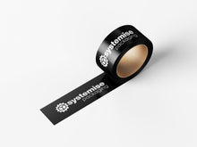 Load image into Gallery viewer, Longer &amp; Stronger Systemise Packaging Black Tape - New &amp; Improved Quality Tape - Cardboard Box Tape - Wrapping Boxing Tape - Moving House Tape - Removals Strong Tape (Perfect For Amazon FBA Boxing &amp; Shipping)
