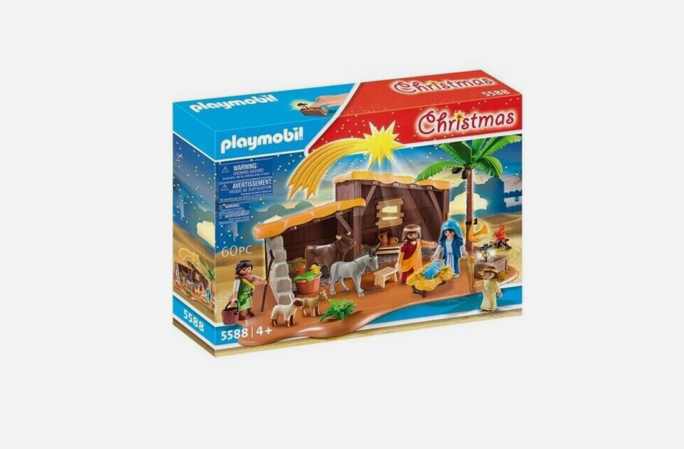 Playmobil Christmas 5588 Nativity Stable SLIGHT BOX DAMAGE Systemise Deals