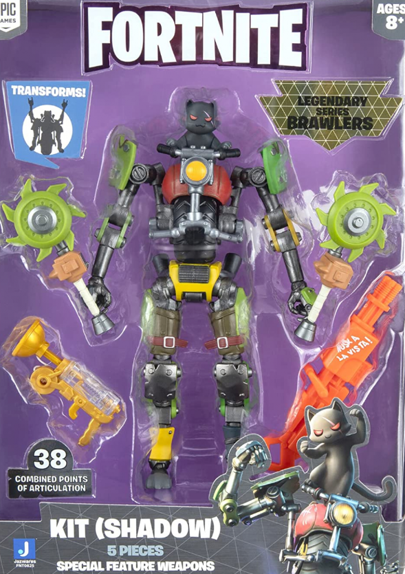 Fortnite FNT0825 Legendary Series Brawlers Kit (Shadow), 7-inch