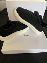 Load image into Gallery viewer, Cleens Size 8 - Black Suede Court Shoes - Brand new in box.
