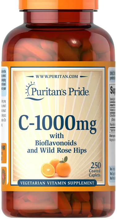 Bioflavonoids & Wild Rose - 250 Caplets - Exp - 10/2024