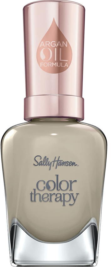 Sally Hansen Colour Therapy Nail Polish with Argan Oil, 14.7 ml, Make My Clay