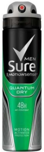 Sure Men Anti-Perspirant Deodorant Quantum 150ml