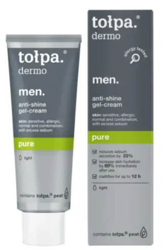 Totpa Dermo - MEN anti-shine gel-cream 40ml