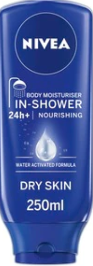 Nivea In-Shower Body Moisturiser For Dry Skin 250ml