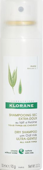 Klorane Daily Dry Shampoo with Oat Milk for All Hair Types 150ml