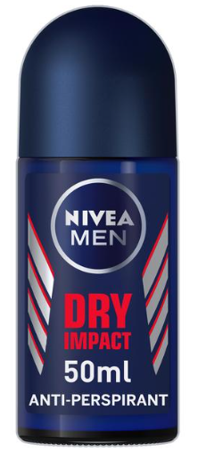 NIVEA MEN Dry Impact Anti-Perspirant Deodorant Roll-On 50ml