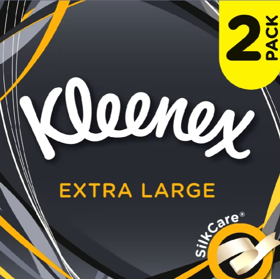 Kleenex® Extra Large Tissues 2 Compact boxes