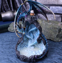 Load image into Gallery viewer, Nemesis Now Dragons Intrigue Backflow Incense Burner 21.5cm
