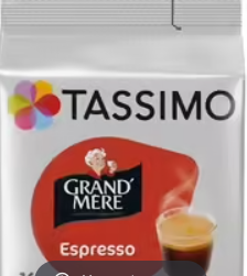Tassimo pods Grand Mère Espresso x 16 T-Discs EXP - 4/4/24