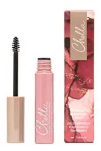 Chella Eyebrow Gel, Defining Clear Eyebrow Gel - Lightweight Formula for Natural, Long Lasting Makeup - Vegan, Cruelty Free, Paraben Free, Gluten Free - STICKY RESIDUE ON BOXS