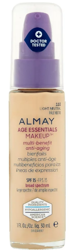 Almay Age Essentials Makeup 30ml SPG 15 - Shade 110 Light Neutral