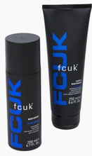 Load image into Gallery viewer, FCUK URBAN Body Spray &amp; Hair &amp; bodywash Duo Gift Set For Men  ( COLLECTION ONLY)
