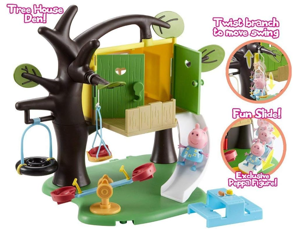 Peppa Pig Treehouse Playset - Slight Box Damage