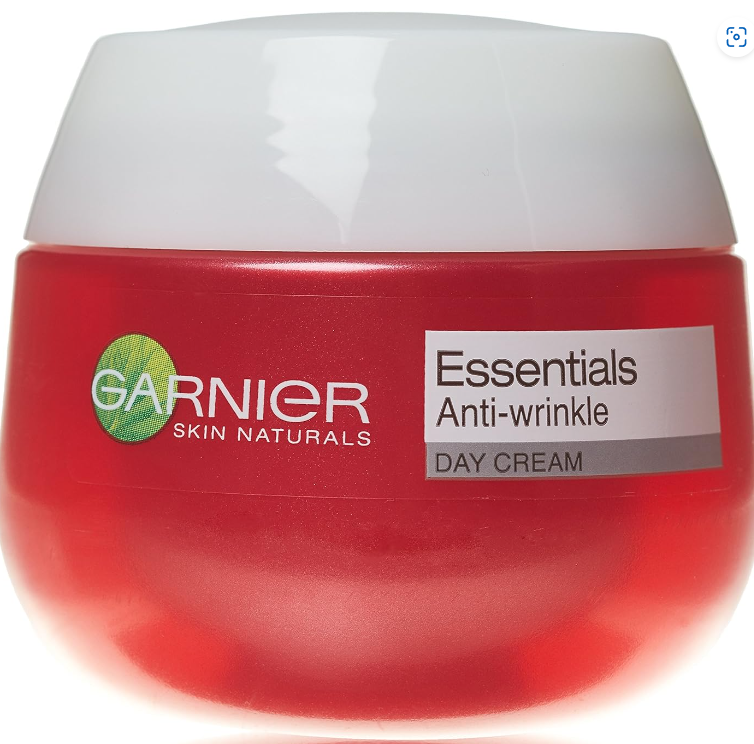 Garnier Essentials Anti-Wrinkle Day Cream, 50ml - Box Damage