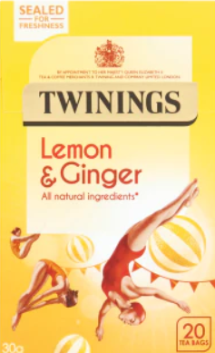 Twinings Infusions Lemon & Ginger 20 - EXP Feb 2025