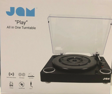 Load image into Gallery viewer, Jam &quot;Play&quot; All In One Turntable ( Couple of marks on the plastic cover)
