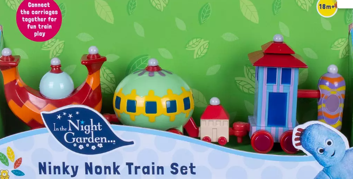 In the Night Garden Ninky Nonk Train Set  - Slight Mark ( See Images)