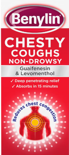 Benylin Chesty Non Drowsy Cough 150Ml EXP - 12/2025 – Systemise Deals