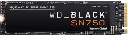 WD_BLACK SN750 1TB NVMe Gaming SSD up to 3430 MB/s read speed