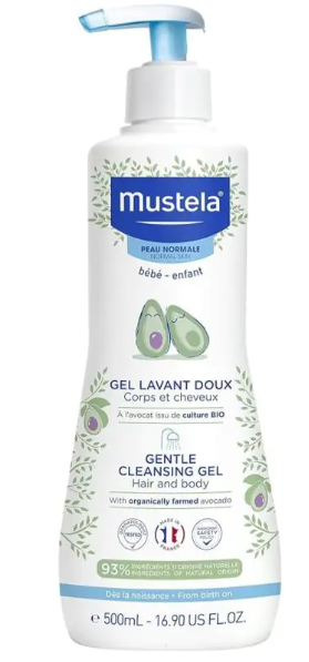 Mustela Gentle Cleansing Gel 500ml exp - 07/2025