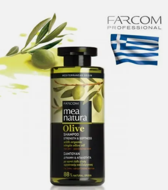 FARCOM MEA NATURA Olive Shampoo. 300ml