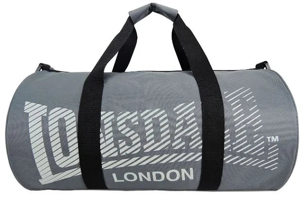 Lonsdale Barrel Bag 04 Charcoal/Grey