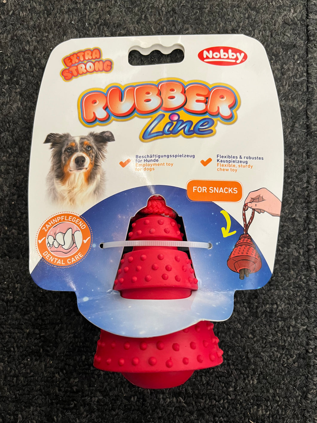 Nobby Rubber Line - Extra Strong Dog Treat Rope Toy