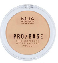 Load image into Gallery viewer, MUA Makeup Academy Pro Base Full Coverage Matte Pressed Powder (#120)
