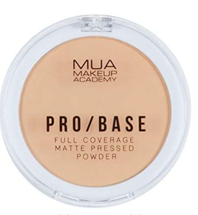 MUA Makeup Academy Pro Base Full Coverage Matte Pressed Powder (#120)