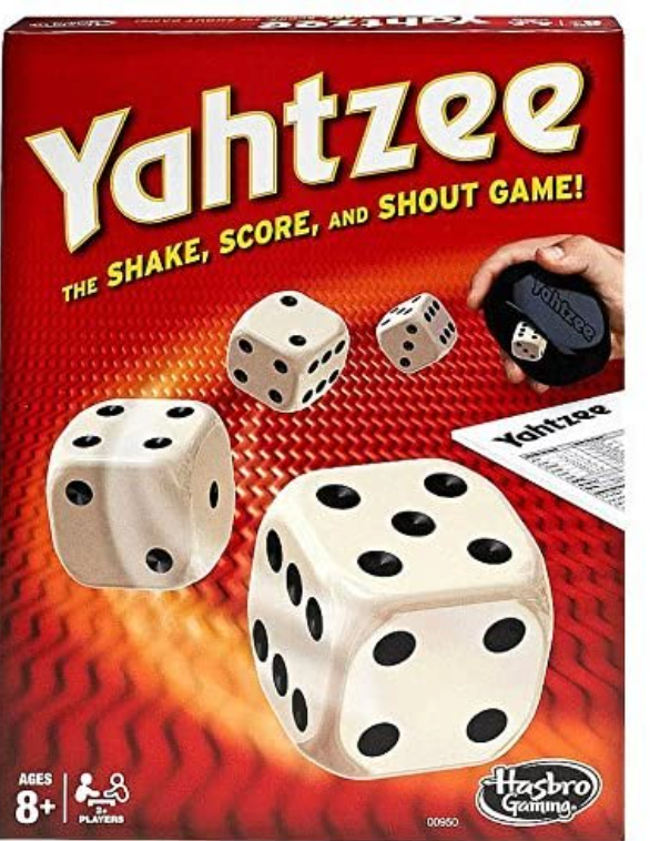 Yahtzee Score Pad Board Game