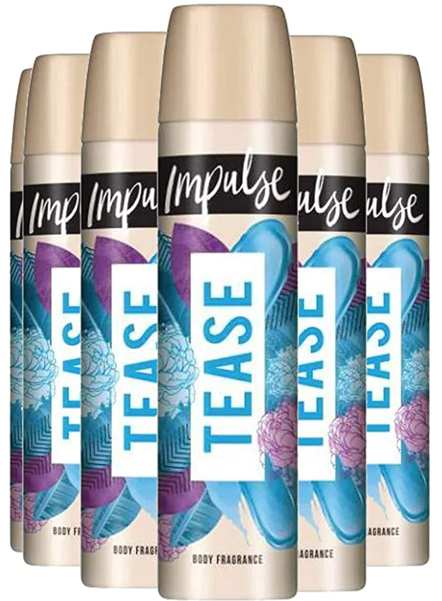 Impulse Tease 75ml Unisex Fragrance Body Spray