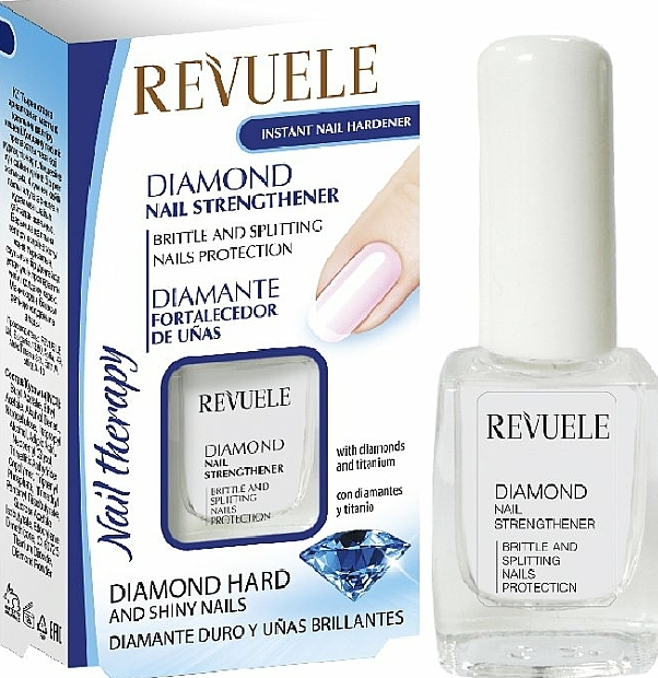 Revuele Nail Therapy Instant Nail Hardener Diamond Strengthener - 10ML