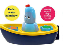 Load image into Gallery viewer, In the Night Garden 539 1669 ITNG Igglepiggle&#39;s Bath-time Lightshow Boat - Slight Damage To Box

