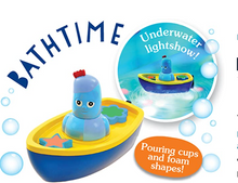 Load image into Gallery viewer, In the Night Garden 539 1669 ITNG Igglepiggle&#39;s Bath-time Lightshow Boat - Slight Damage To Box
