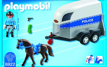 Load image into Gallery viewer, Playmobil 6922 City Action Police with Horse and Trailer

