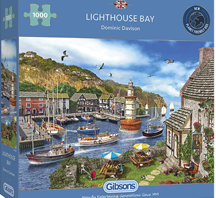 Lighthouse Bay 1000 Piece Jigsaw Puzzle
