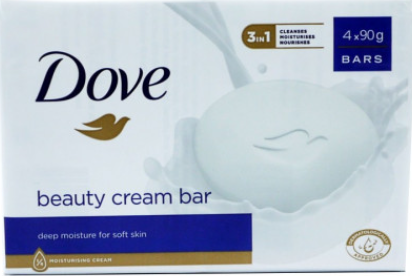 Dove Beauty Cream 4x100g