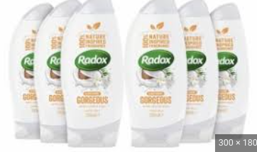 Radox Gorgeous 6 x 250ml ShowerGel