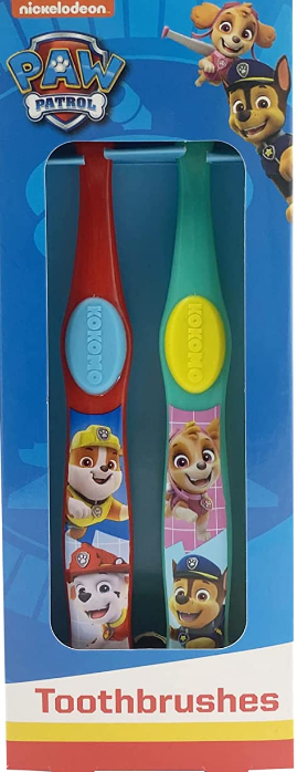 Paw Patrol Children's Toothbrush - Twin Pack