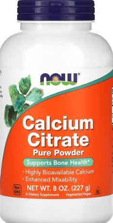 Calcium Citrate Pure Powder 277g - EXP 09/24