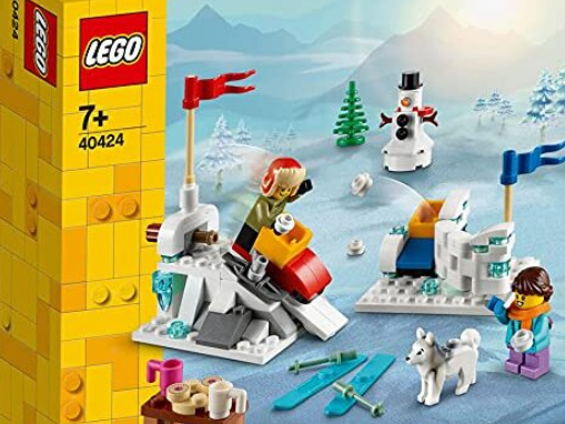LEGO City Winter Snowball Fight Set 40424