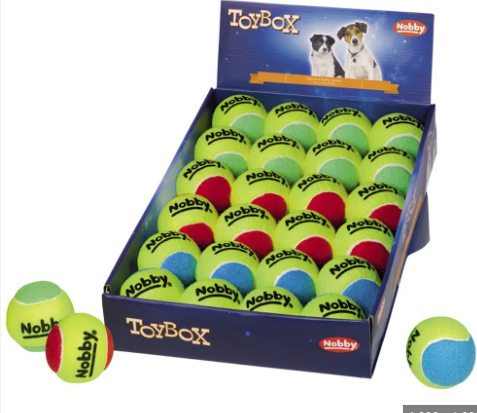 Nobby Ball Toybox - ASSORTED 24 balls