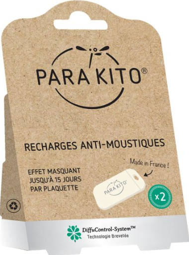 2 Mosquito Repellent Refills For Bracelet Para Kito - EXP 05-2024