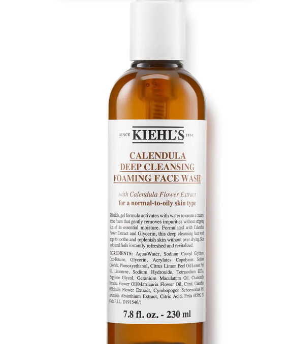 Kiehl's Calendula Deep Cleansing Foaming Face Wash 230ml