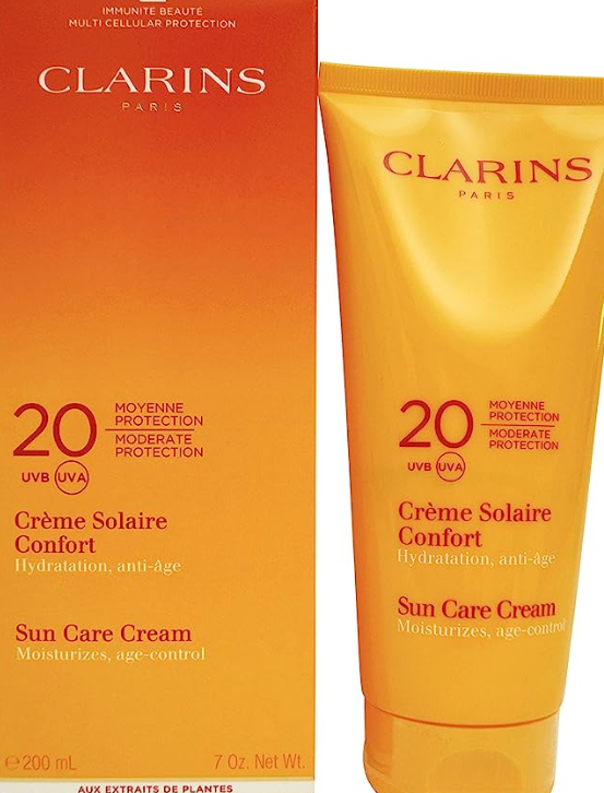 Clarins Sun Care Cream Moderate Protection UVB/UVA 20, 200 ml