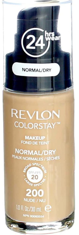 Revlon ColorStay Makeup Foundation for Normal/Dry Skin - 30 ml, Nude