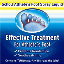 Load image into Gallery viewer, Scholl Athlete&#39;s Foot Spray Liquid 150ml EXP 01/2026
