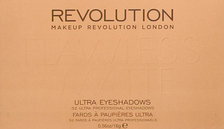 Makeup Revolution Ultra Eyeshadows Palette 16g Flawless Matte - 32 Shades